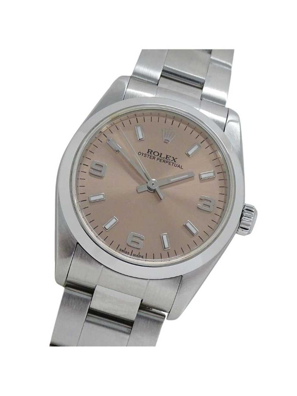 Rolex Oyster Perpetual Number Watch Boys Automatic Winding at Stainless Steel